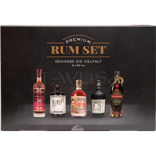 Premium Rum Set 50ml x5 ks Sierra Madre